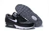 nike air max 90 gs femmes pas cher noir gris